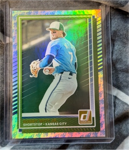 2025 Donruss #27 Bobby Witt Jr. — front