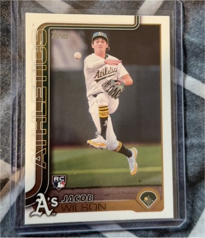 2025 Topps Series 1 #314 Jacob Wilson — front
