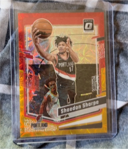 2023-24 Panini Donruss Optic #170 Shaedon Sharpe — front