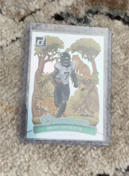 2025 Panini Donruss #2 Brian Thomas Jr Downtown — front