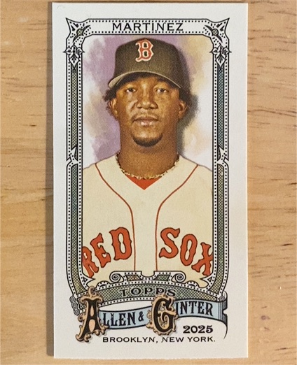 2025 Topps Allen & Ginter Mini #8 Pedro Martinez — front