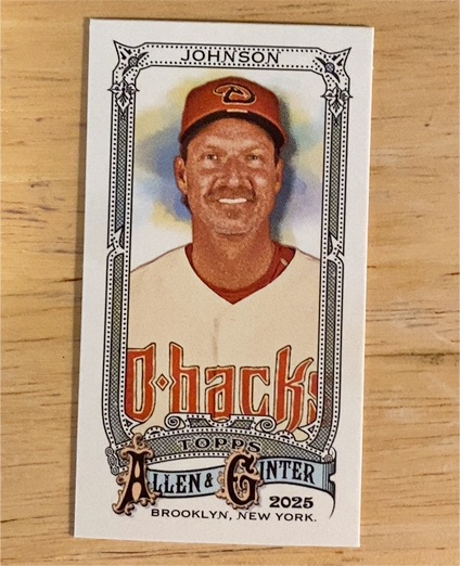 2025 Topps Allen & Ginter Mini #4 Randy Johnson — front