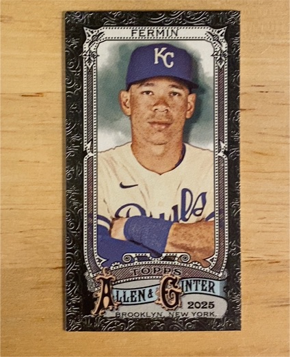 2025 Topps Allen & Ginter Mini #163 Freddy Fermin — front