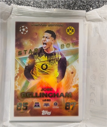 2025 Topps Match Attax Champions League #LE20 Jobe Bellingham Star Boy — front