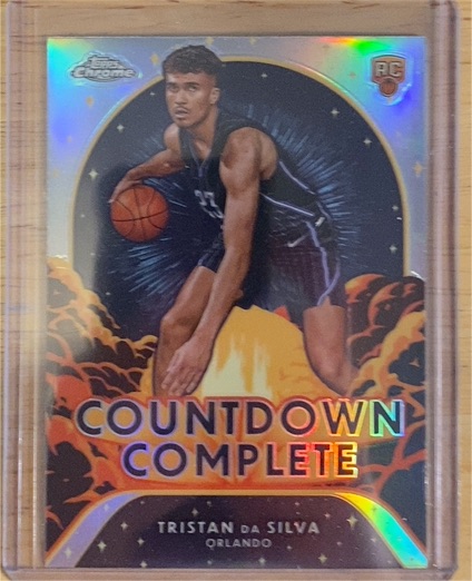2024-25 Topps Chrome #CC-21 Tristan da Silva Countdown Complete — front