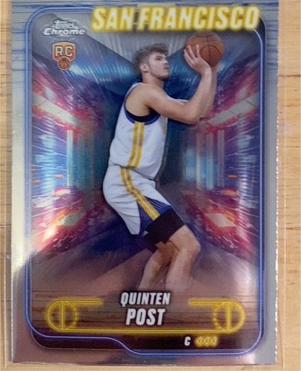 2024-25 Topps Chrome #121 Quinten Post — front