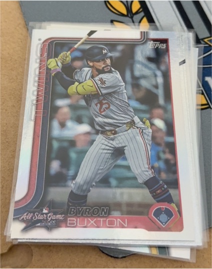 2025 Topps Update #ASG-24 Byron Buxton — front