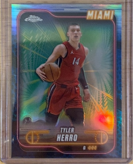 2024-25 Topps Chrome #79 Tyler Herro — front