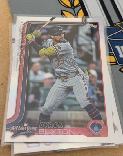 2025 Topps Update #ASG-24 Byron Buxton — front