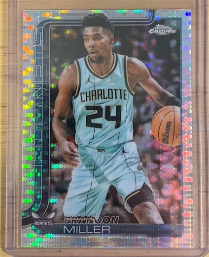 2025-26 Topps Chrome #89 Brandon Miller — front