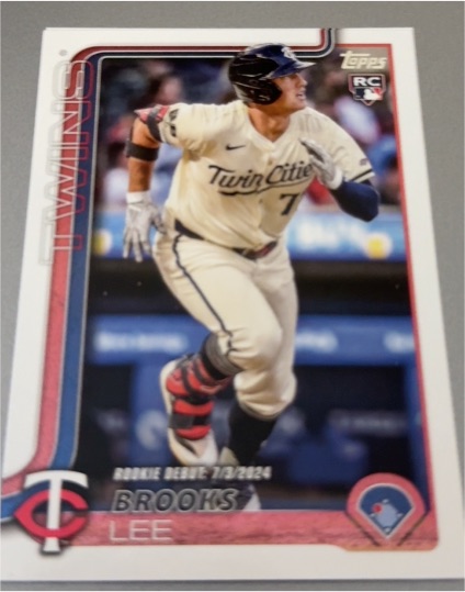 2025 Topps Update #US243 Brooks Lee — front