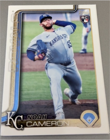 2025 Topps Series 1 #RC Noah Cameron — front