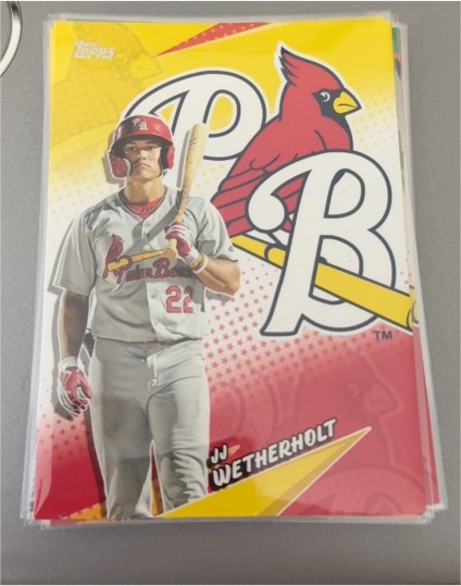 2025 Topps Pro Debut #STAR-12 JJ Wetherholt Stars of MiLB — front