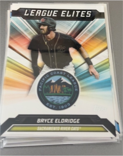2025 Topps Pro Debut #LE-18 Bryce Eldridge League Elites — front