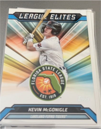 2025 Topps Pro Debut #LE-22 Kevin McGonigle — front