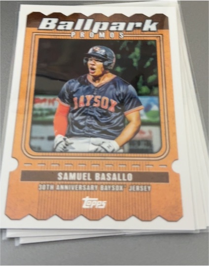2025 Topps Pro Debut #BP-8 Samuel Basallo — front