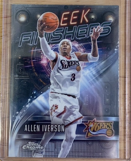 2025-26 Topps Chrome #SF-13 Allen Iverson — front