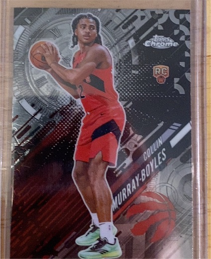 2025-26 Topps Chrome #GT-23 Collin Murray-Boyles Go Time Rookie — front