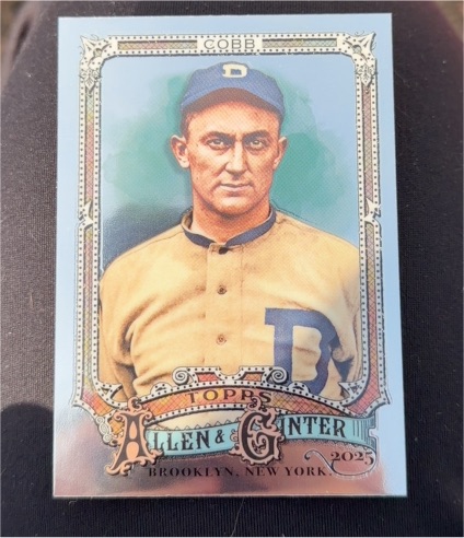 2025 Topps Allen & Ginter #55 Ty Cobb — front