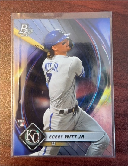 2022 Bowman Platinum #51 Bobby Witt Jr. — front