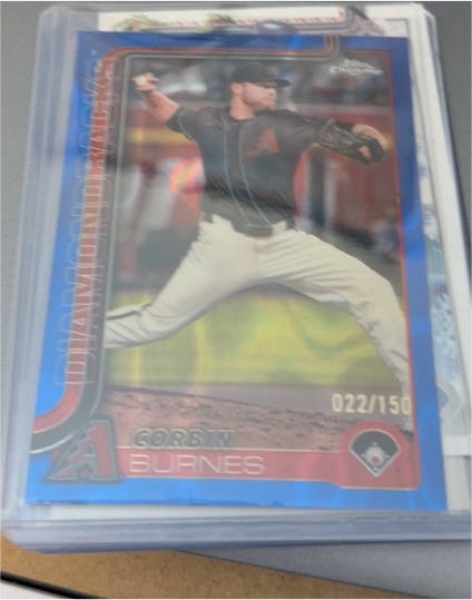 2025 Topps Chrome #022 Corbin Burnes — front