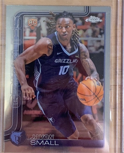 2025-26 Topps Chrome #299 Javon Small — front