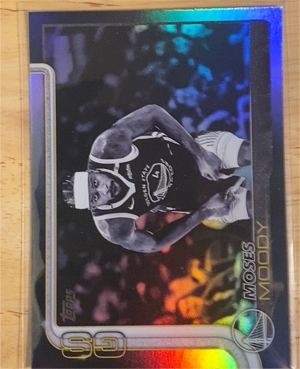 2025-26 Topps #140 Moses Moody — front
