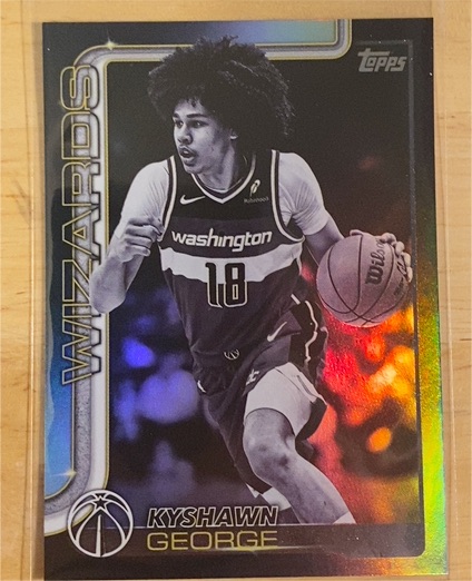 2025-26 Topps #98 Kyshawn George — front