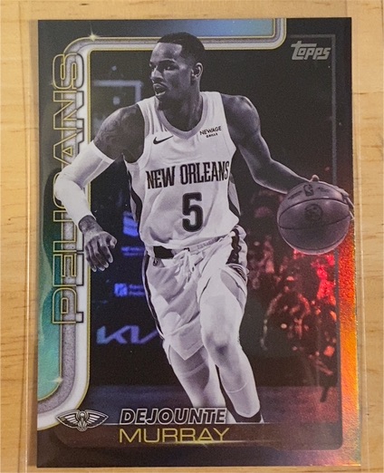 2025-26 Topps #192 Dejounte Murray — front