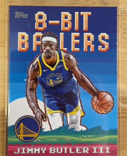 2025-26 Topps #8B-13 Jimmy Butler III 8-Bit Ballers — front