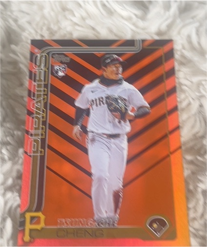 2025 Topps Update #US72 Tsung-Che Cheng — front