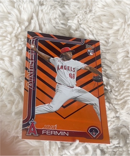 2025 Topps Update #US338 Jose Fermin — front