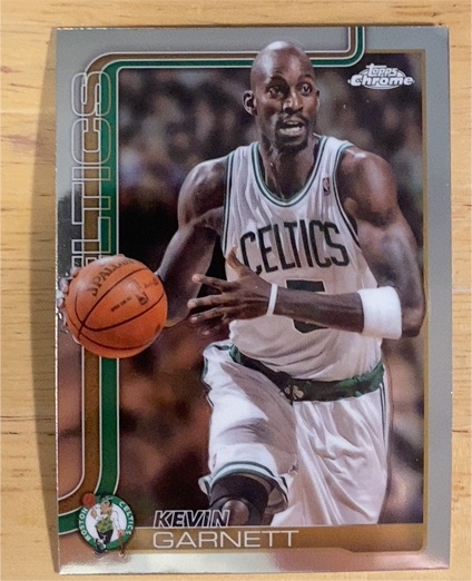 2025-26 Topps Chrome #247 Kevin Garnett — front