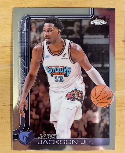 2025-26 Topps Chrome #163 Jaren Jackson Jr. — front