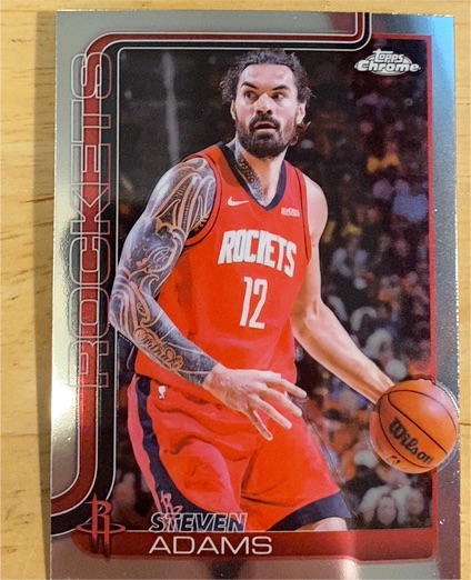 2025-26 Topps Chrome #12 Steven Adams — front