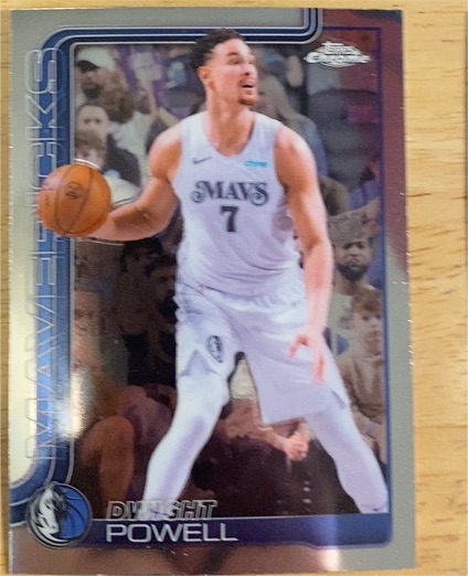 2025-26 Topps Chrome #223 Dwight Powell — front
