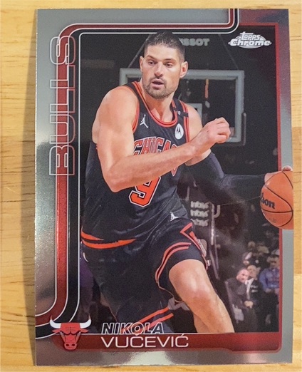 2025-26 Topps Chrome #24 Nikola Vucevic — front