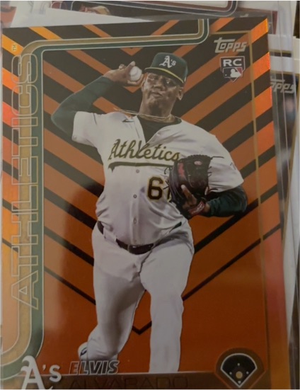 2025 Topps Update #US61 Elvis Alvarado — front