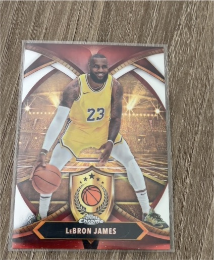 2024-25 Topps Chrome #BOD-1 LeBron James — front