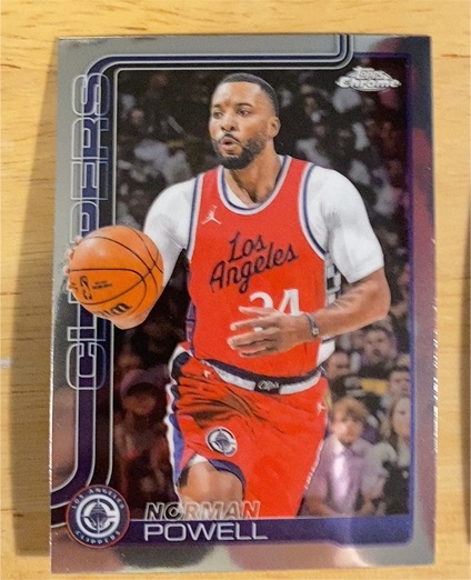 2025-26 Topps Chrome #22 Norman Powell — front