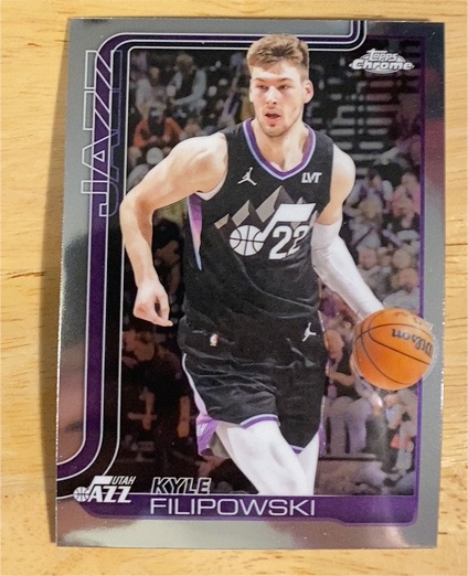 2025-26 Topps Chrome #213 Kyle Filipowski — front