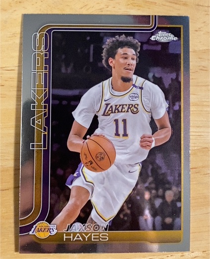 2025-26 Topps Chrome #125 Jaxson Hayes — front