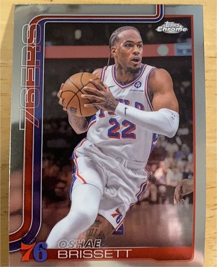 2025-26 Topps Chrome #20 Oshae Brissett — front