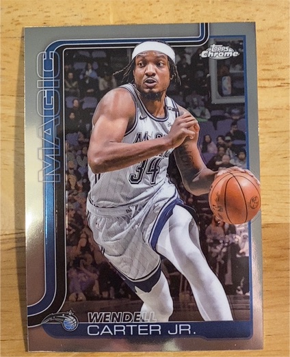 2025-26 Topps Chrome #113 Wendell Carter Jr. — front