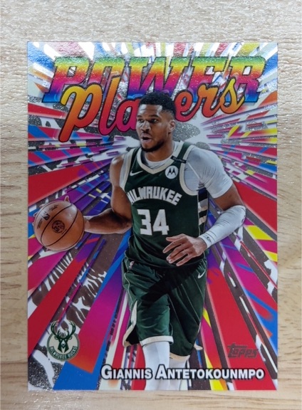 2025-26 Topps #PP-1 Giannis Antetokounmpo Power Players — front