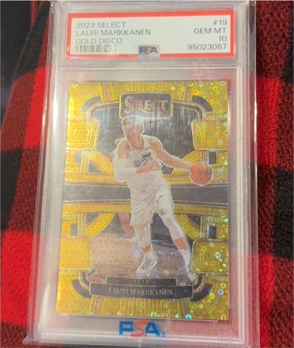 2023 Panini Select #19 Lauri Markkanen — front