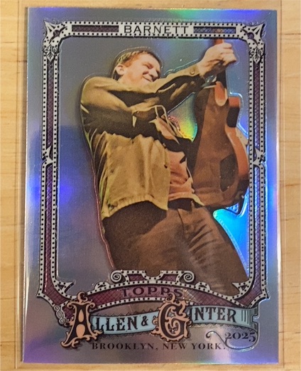 2025 Topps Allen & Ginter #280 Greg Barnett Chrome Refractor — front