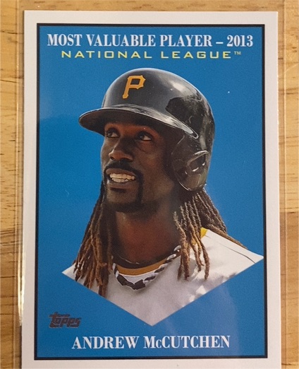 2025 Topps Update #MV-16 Andrew McCutchen Most Valuable — front