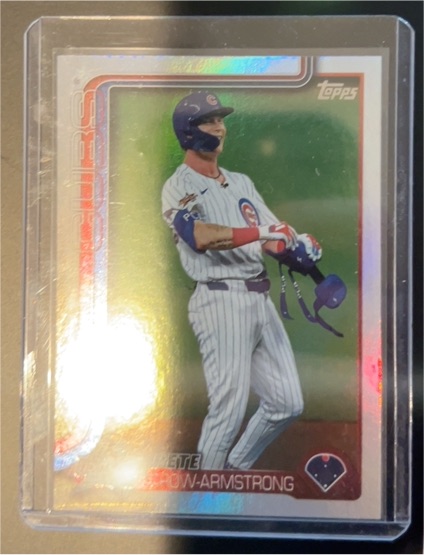 2025 Topps Update #ASG-6 Pete Crow-Armstrong Silver All Star Game Chicago Cubs — front