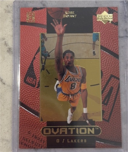 1999 Upper Deck Ovation #26 Kobe Bryant — front